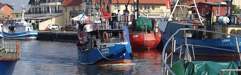 Łeba port rybacki